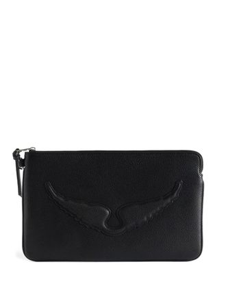 Zadig&Voltaire Angel Pouch Grained Leather