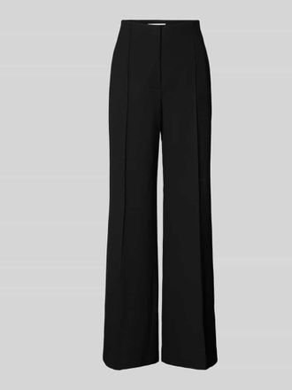 Raffaello Rossi Raffaello Rossi Wide Leg Stoffhose mit Strukturmuster Modell AGATHA in Black, Größe 34