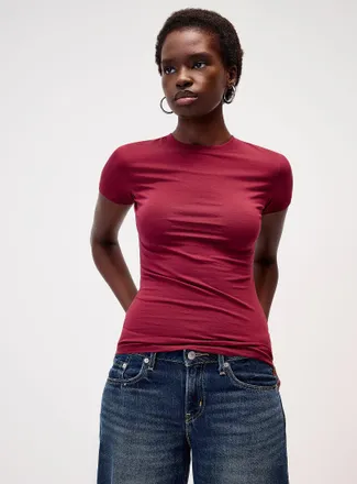 Twik Womens Organic cotton T-shirt Super slim fit