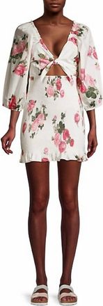 LoveShackFancy Kyndra Dress In Paradise Pink