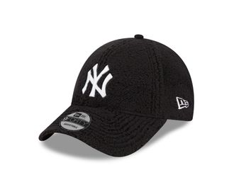 New Era Fanaccessoire Baseball New York Yankees 9Forty Basecap Schwarz verstellbar Strapback MLB Hut - One-Size