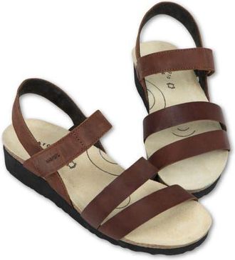 Naot Kayla Arch Pro Sandal in Cognac Leather at Nordstrom, Size 11Us