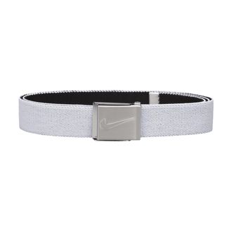 Nike Mens Reversible Stretch Web Golf Belt in White | 112800-101