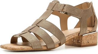 Donald J Pliner Faleisha Womens Sandals Light Bronze : 9.5 M, Leather