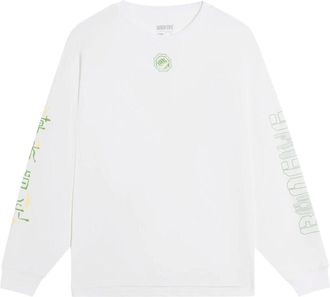 Li-Ning BadFive Graphic Long Sleeve T-shirt White AHSS727-1