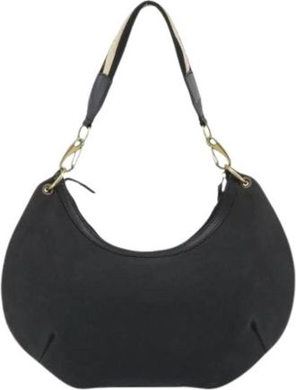 Gucci Pre-owned Vintage Schoudertas - Dames - Vintage Schoudertas - Zwart - ONE Size - Leer - Vintage
