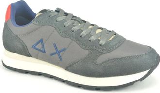 Sun 68 Grijze Runner Sneakers - Heren - Sneakers - Grijs - 40 EU - Schoenen