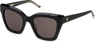 Yalea SYA142 CAROLINE 0700 Womens Sunglasses Black Size 52