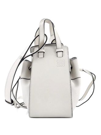 Loewe Hammock Bag Leather Mini hobo bag - Beige