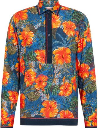 Orlebar Brown Ridley Button Club Tropicana Cls-276634-Multi
