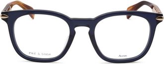 Rag & Bone Unisex Blue Rectangular Eyeglass Frames RNB7037/G-1