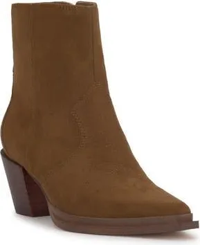 Jessica Simpson Helvona Pointed Toe Bootie in Safari Brown at Nordstrom Rack, Size 9.5