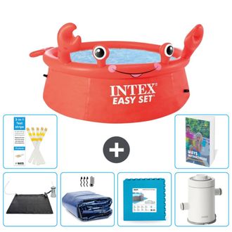 Intex Piscina Easy Set Redonda - Cangrejo - 183x51 Cm - 7-piezas S166