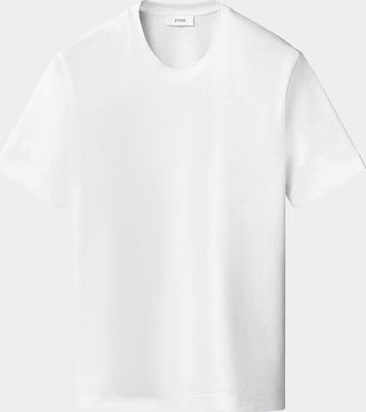 Eton Men & apos;s Silk and Cotton Crewneck T-Shirt