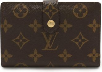 Louis Vuitton Brown Monogram Canvas Wallet (Bi-Fold) (Pre-Owned)