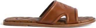 Zadig&Voltaire Beach Monogram Slide Sandal in Caramelo at Nordstrom, Size 11Us