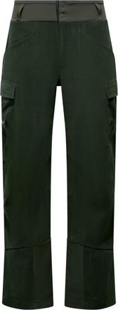 Salewa Dark Green Sella Cord Straight-Leg Cargo Pants
