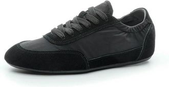 Generic NYSBH Womens Sneakers Shoes Flat Non-Slip Large-Size Color-Blocked Running Shoes for Women Black