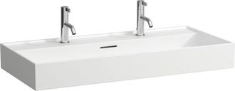 Laufen Kartell Lavabo Bajo Encimera, 2 Agujeros Para Grifo, Con - Laufen
