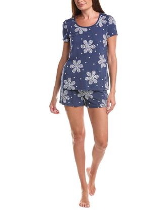 Cuddl Duds 2Pc Boxer Pajama Set