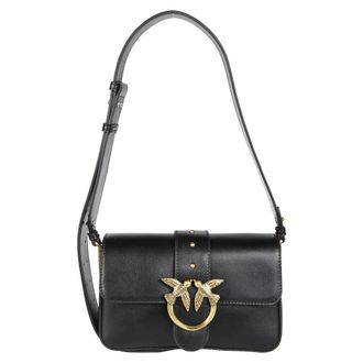 Pinko Shoulder Bags, female, Black, Size: ONE SIZE Love One Mini Slouchy