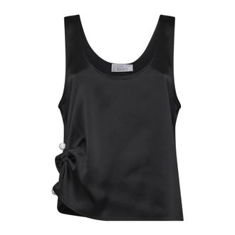 Giuseppe Di Morabito Dames, Tops, Zwart, Maat: XS Viscose