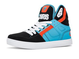 Osiris Clone Mens Skate Shoes Black/Blue/Orange : 10.5 D - Medium, Synthetic/Textile