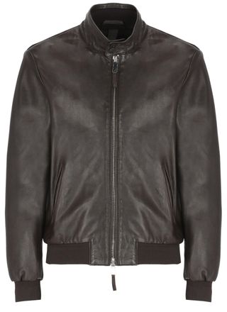 The Jack Leathers Brown Elvis Leather Jacket