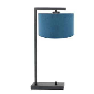 Steinhauer L&aacute;mpara De Mesa - Stang - Negro - Metal Velours - Steinhauer