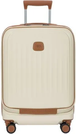 Bric's Taormina Hardside Expandable 21 Carry On Spinner Luggage with Pocket in Cream at Nordstrom