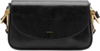 Arezzo Cora Small Leather Crossbody Bag in Black at Nordstrom