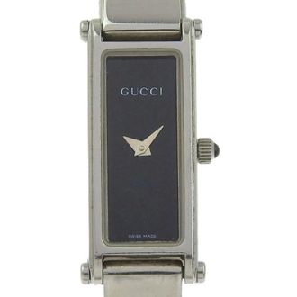 Gucci Pre-owned Vintage Polshorloge - Dames - Pre-owned - Zwart - Maat: ONE Size