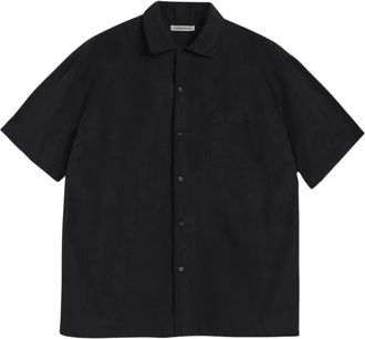 Ymc You Must Create Sidri Shirt - Heren - Korte mouwen Overhemden - Zwart - XL - Katoen - Overhemden