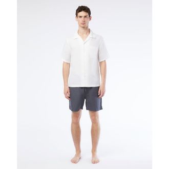 Onia Air Linen Pull-on Short 6 in Gunmetal at Nordstrom, Size Xx-Large