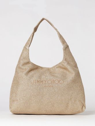 Jimmy Choo London Borsa Beach Diamond Jimmy Choo in rafia