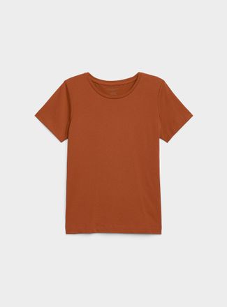 Contemporaine Womens SUPIMA cotton crew-neck T-shirt