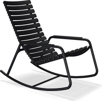 Houe ReCLIPS Outdoor Schaukelstuhl, schwarz