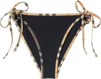 Burberry Check Bikini Broekje - Dames - Bikinis - Zwart - S - Badmode