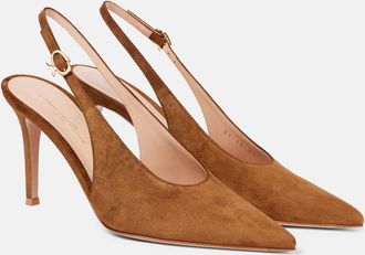 Gianvito Rossi Pumps slingback Robbie in pelle