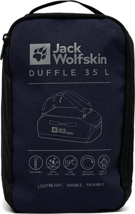 Jack Wolfskin zip-fastening duffle bag - unisex - Recycled Polyester - One Size - Blue