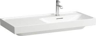 Laufen Lavabo Laufen Meda, Empotrable, Repisa Izquierda, 1000x460mm, Sin