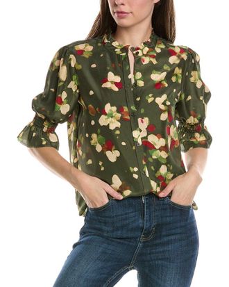 Go Silk Go> By Gosilk Go Brooklyn Blouse