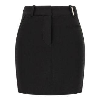 The Attico Dames, Rokken, Zwart, Maat: S Viscose