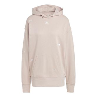 adidas (WMNS) adidas Relaxed Hoodie Asia Sizing Beige IC8684