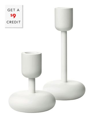 iittala Nappula Candleholderswith $9 Credit