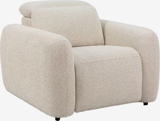 Sklum Pack De 2 Sillones Reclinables El&eacute;ctricos Tapizados Peggy Sklum