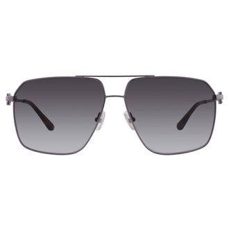Ferragamo Grey Gradient Navigator Mens Sunglasses SF238S 069 62