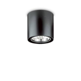 Netlighting Mood Indoor 1 Light Surface Mounted Ceiling Lamp Black GU10