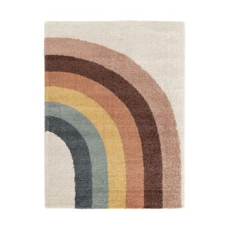 AFK Living Alfombra infantil de pelo alto suave y c&oacute;moda 133 x 182 cm