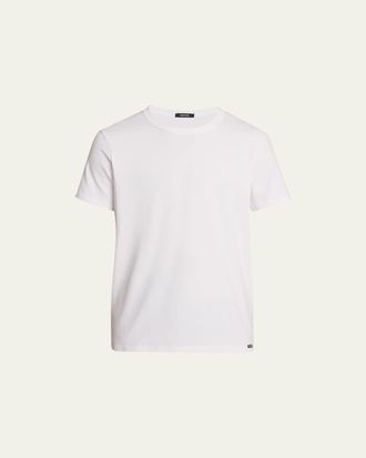 Tom Ford Mens Solid Stretch Jersey T-Shirt